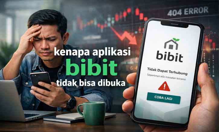 Kenapa aplikasi Bibit tidak bisa dibuka di HP dan cara mengatasinya